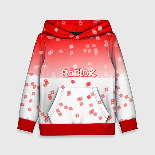 Детская толстовка ROBLOX / 3D-Красный – фото 1