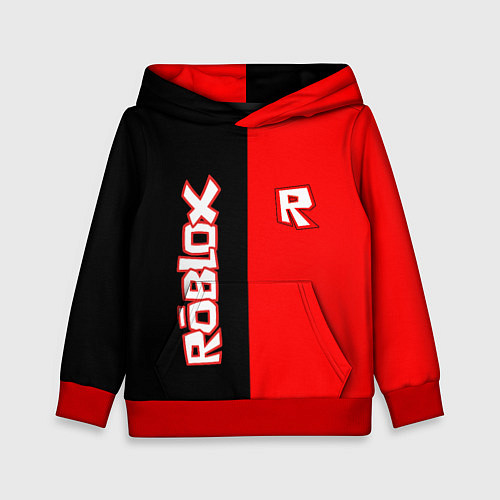 Детская толстовка ROBLOX / 3D-Красный – фото 1