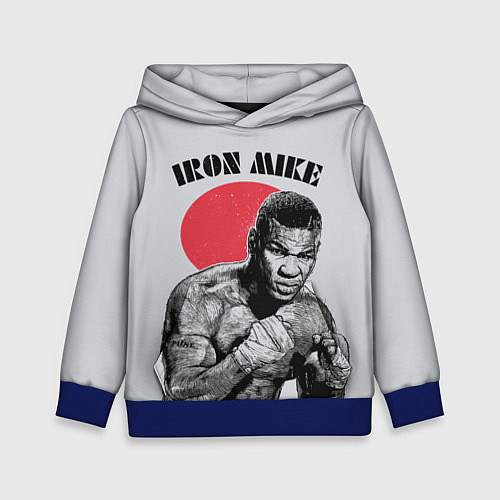Детская толстовка Iron Mike / 3D-Синий – фото 1