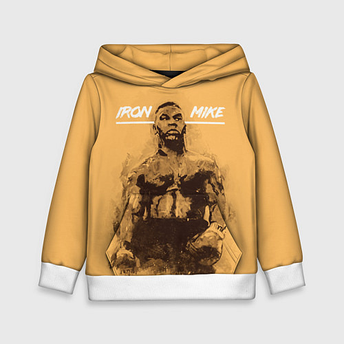 Детская толстовка Iron Mike / 3D-Белый – фото 1