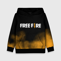 Толстовка-худи детская Free fire, цвет: 3D-черный