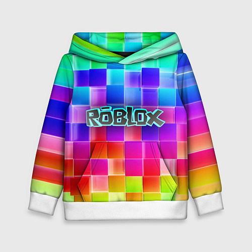 Детская толстовка Роблокс / 3D-Белый – фото 1