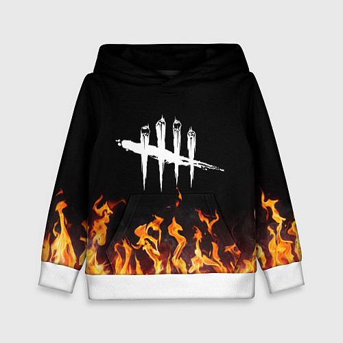 Детская толстовка DEAD BY DAYLIGHT / 3D-Белый – фото 1