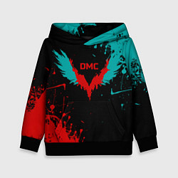 Толстовка-худи детская DMC, цвет: 3D-черный