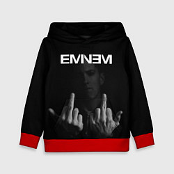 Толстовка-худи детская EMINEM, цвет: 3D-красный