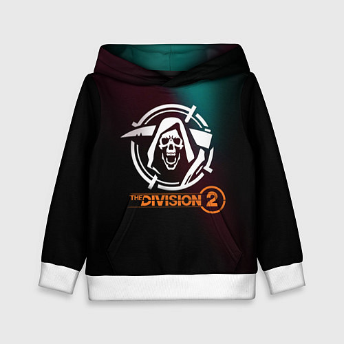 Детская толстовка The Division 2 Logo / 3D-Белый – фото 1
