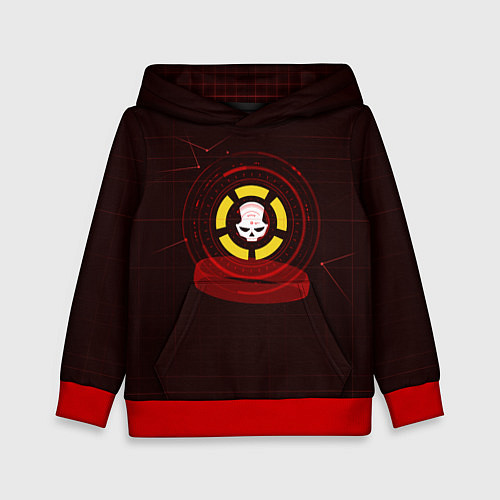 Детская толстовка The Division 2 / 3D-Красный – фото 1