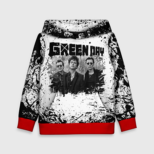 Детская толстовка GreenDay / 3D-Красный – фото 1