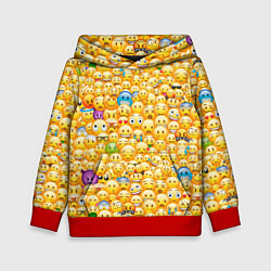 Детская толстовка Смайлики Emoji