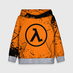 Толстовка-худи детская HALF-LIFE, цвет: 3D-меланж