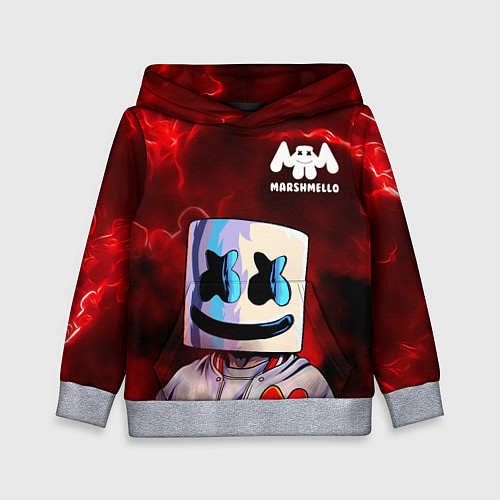 Детская толстовка MARSHMELLO / 3D-Меланж – фото 1