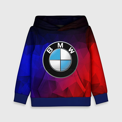 Детская толстовка BMW NEON / 3D-Синий – фото 1