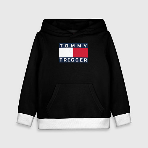 Детская толстовка Tommy Hilfiger, tommy trigger / 3D-Белый – фото 1