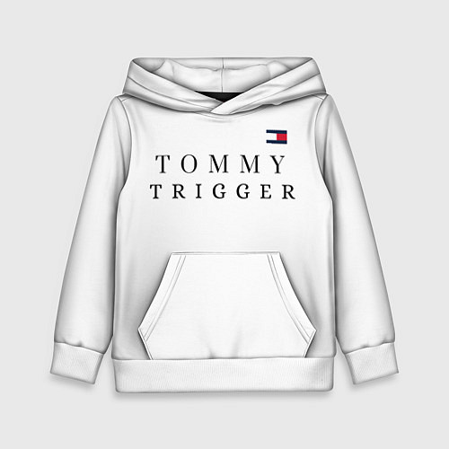 Детская толстовка Tommy Hilfiger , Tommy trigger / 3D-Белый – фото 1