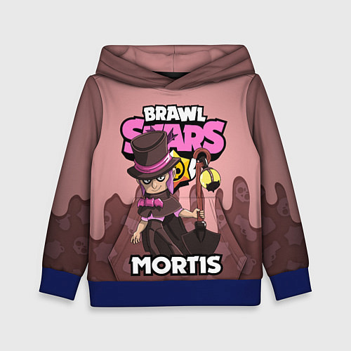 Детская толстовка BRAWL STARS MORTIS / 3D-Синий – фото 1