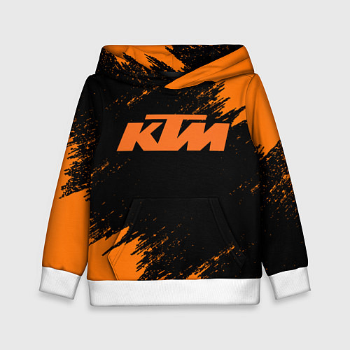 Детская толстовка KTM / 3D-Белый – фото 1