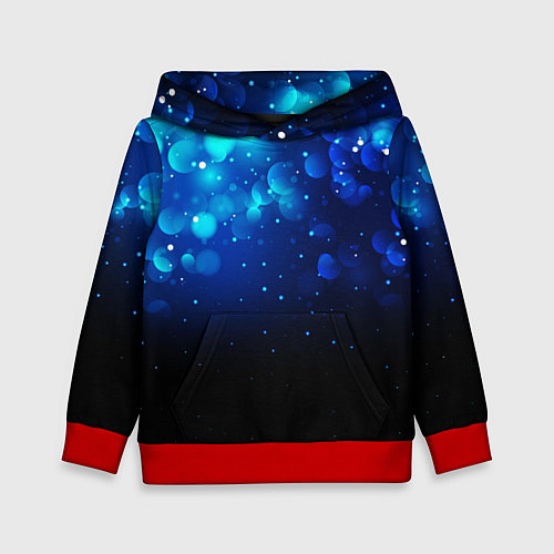 Детская толстовка BLACK & BLUE / 3D-Красный – фото 1