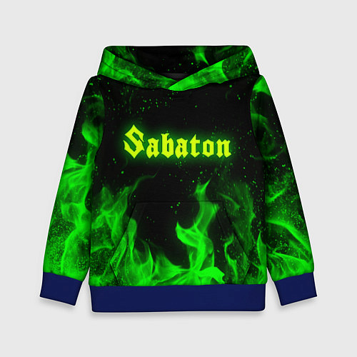 Детская толстовка SABATON / 3D-Синий – фото 1