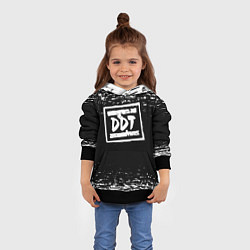 Толстовка-худи детская ДДТ, цвет: 3D-черный — фото 2