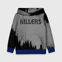 Толстовка-худи детская The Killers Logo цвета 3D-синий — фото 1