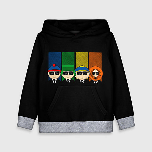 Детская толстовка South Park / 3D-Меланж – фото 1