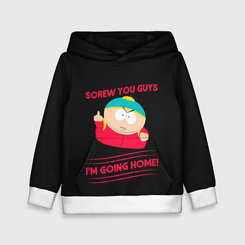 Детская толстовка Cartman / 3D-Белый – фото 1