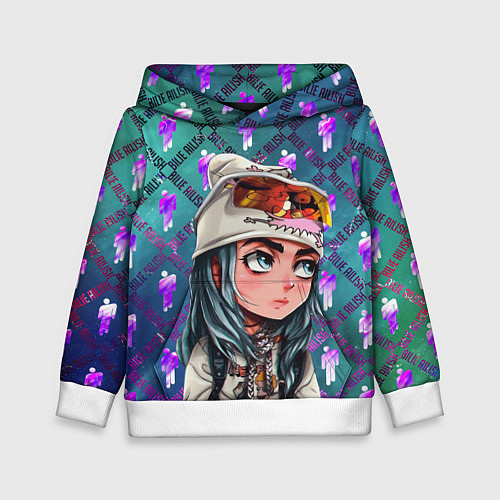 Детская толстовка BILLIE EILISH / 3D-Белый – фото 1