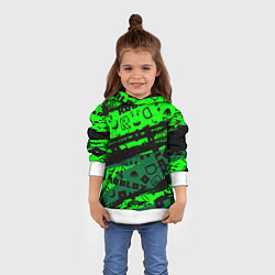 Толстовка-худи детская Roblox, цвет: 3D-белый — фото 2