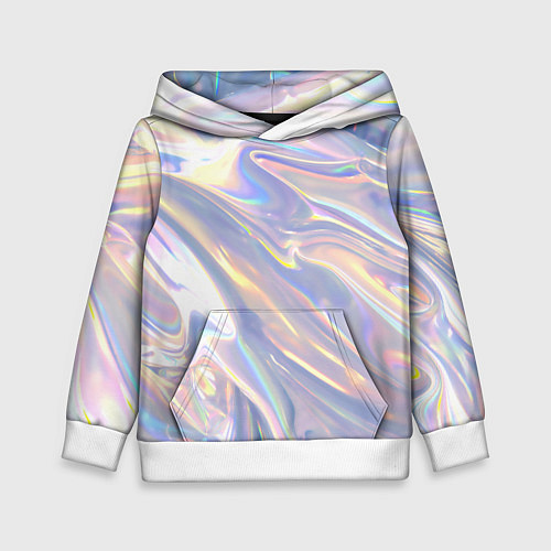 Детская толстовка Фольга / 3D-Белый – фото 1