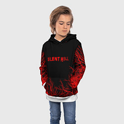 Толстовка-худи детская SILENT HILL, цвет: 3D-белый — фото 2