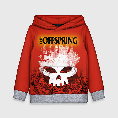 Детская толстовка The Offspring / 3D-Меланж – фото 1