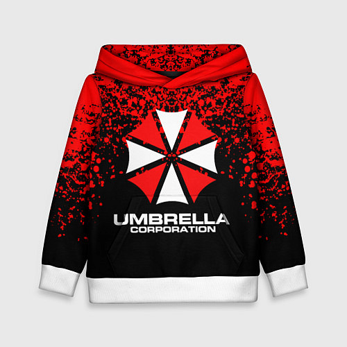 Детская толстовка Umbrella Corporation / 3D-Белый – фото 1