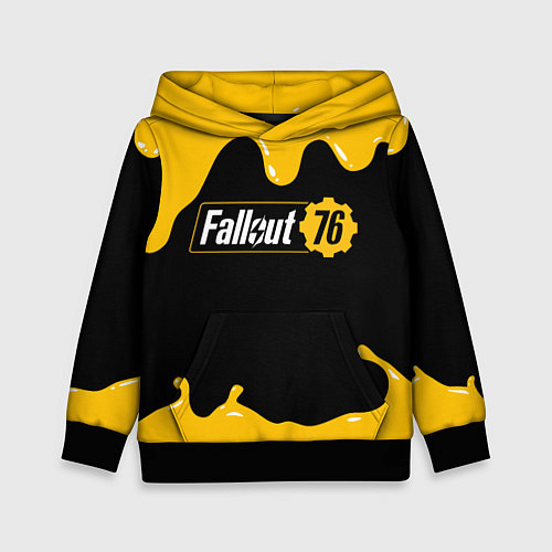 Детская толстовка FALLOUT76 / 3D-Черный – фото 1