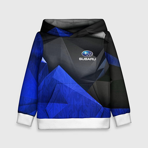 Детская толстовка SUBARU / 3D-Белый – фото 1