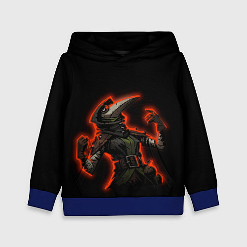 Детская толстовка I'm Doctor Plague / 3D-Синий – фото 1