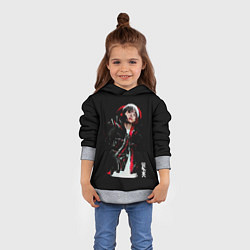 Толстовка-худи детская BTS, цвет: 3D-меланж — фото 2