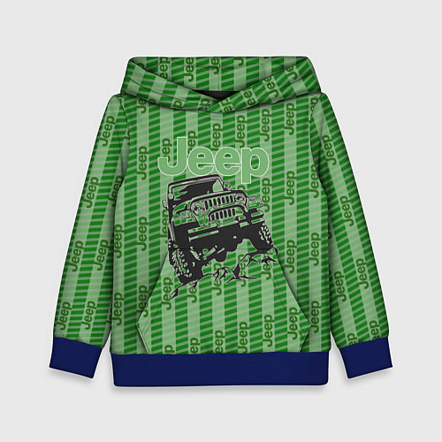 Детская толстовка Jeep / 3D-Синий – фото 1