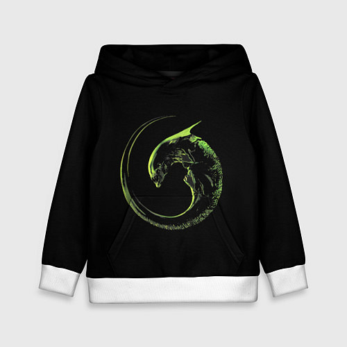 Детская толстовка ЧУЖОЙ / 3D-Белый – фото 1