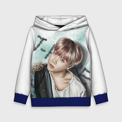 Детская толстовка BTS / 3D-Синий – фото 1