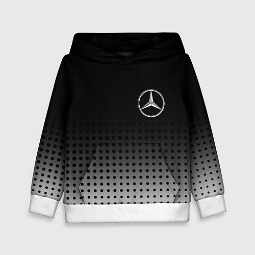 Детская толстовка Mercedes-Benz / 3D-Белый – фото 1