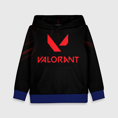 Детская толстовка VALORANT / 3D-Синий – фото 1