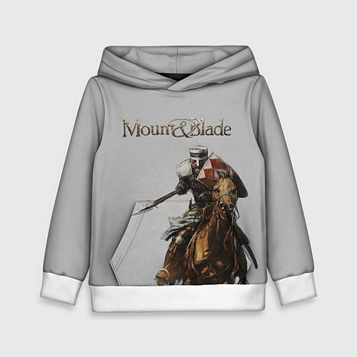 Детская толстовка Mount and Blade / 3D-Белый – фото 1