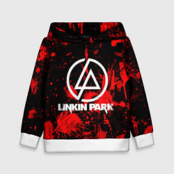 Толстовка-худи детская Linkin Park, цвет: 3D-белый