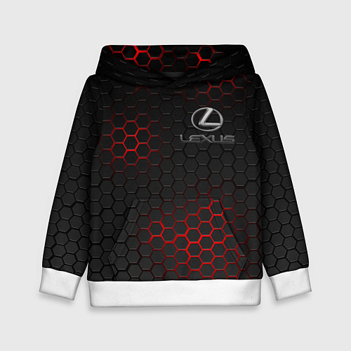 Детская толстовка LEXUS / 3D-Белый – фото 1
