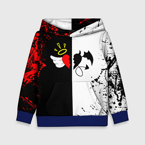 Детская толстовка Payton Moormeier спина / 3D-Синий – фото 1