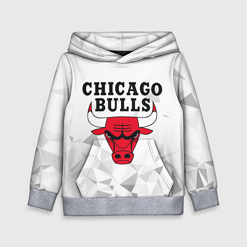 Детская толстовка CHICAGO BULLS / 3D-Меланж – фото 1