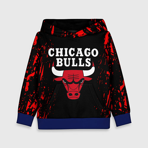 Детская толстовка CHICAGO BULLS / 3D-Синий – фото 1
