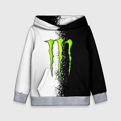 Толстовка-худи детская MONSTER ENERGY, цвет: 3D-меланж
