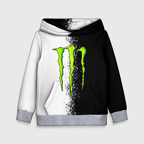 Детская толстовка MONSTER ENERGY / 3D-Меланж – фото 1