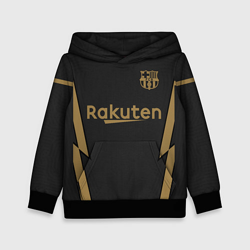 Детская толстовка Barcelona away 20-21 / 3D-Черный – фото 1